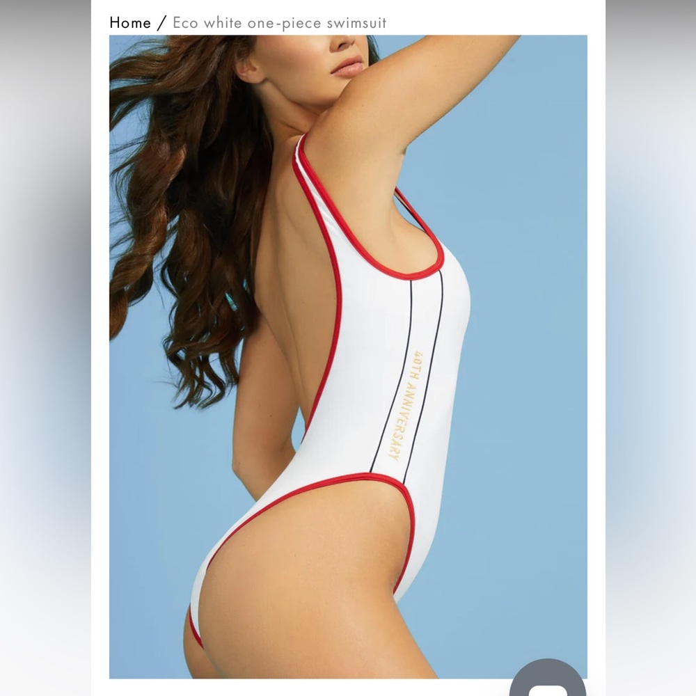 GUESS Baywatch Style One Piece Swimsuit L NWT - Picture 9 of 9